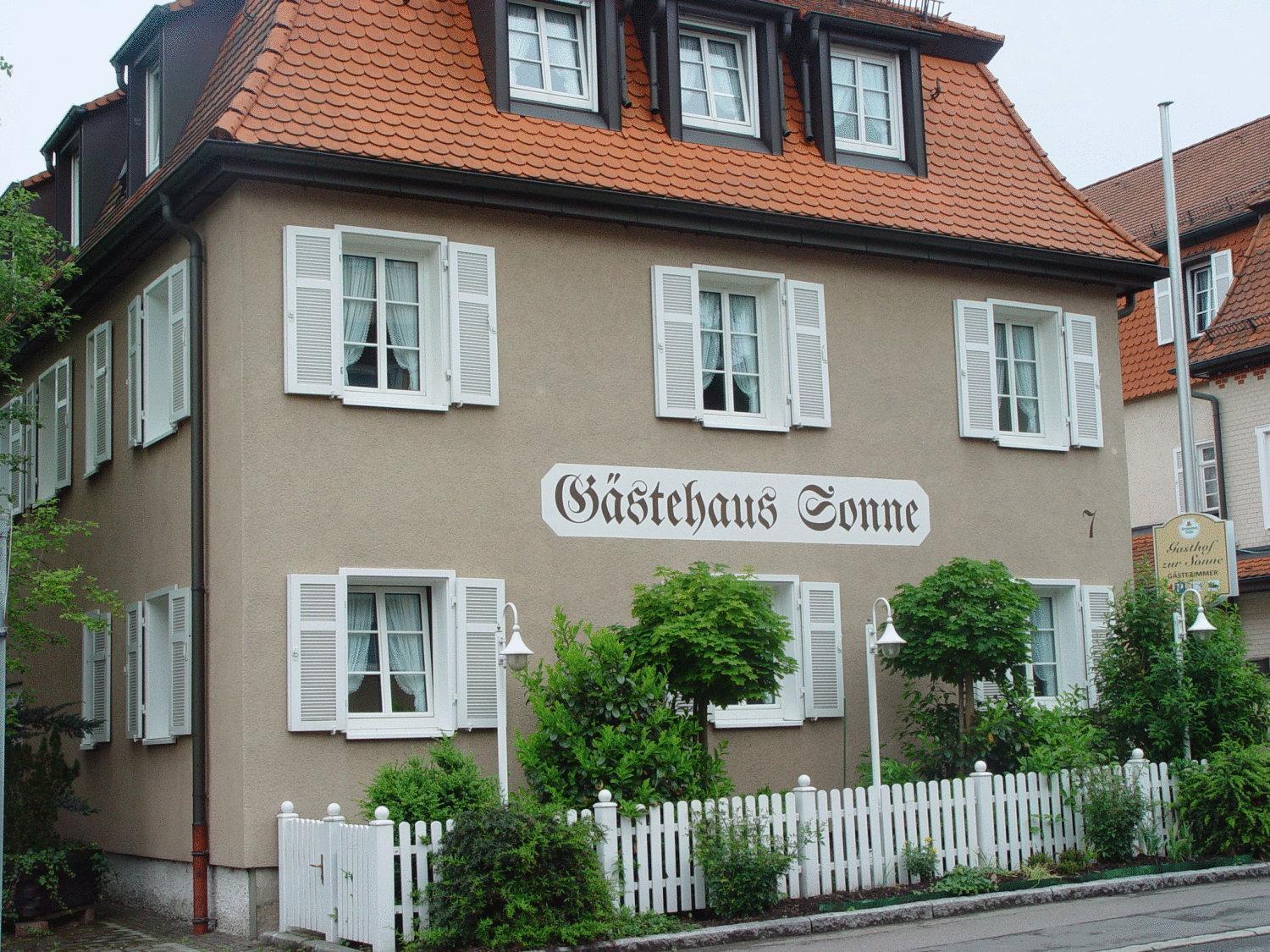 Gasthof Zur Sonne Stuttgart Exterior foto